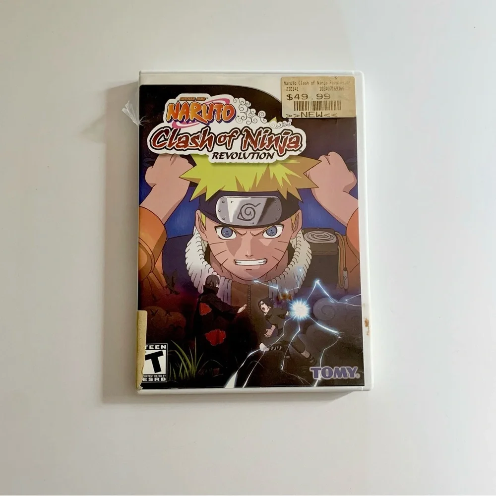 Naruto Clash of Ninja Revolution Nintendo Wii U ESRB T Game